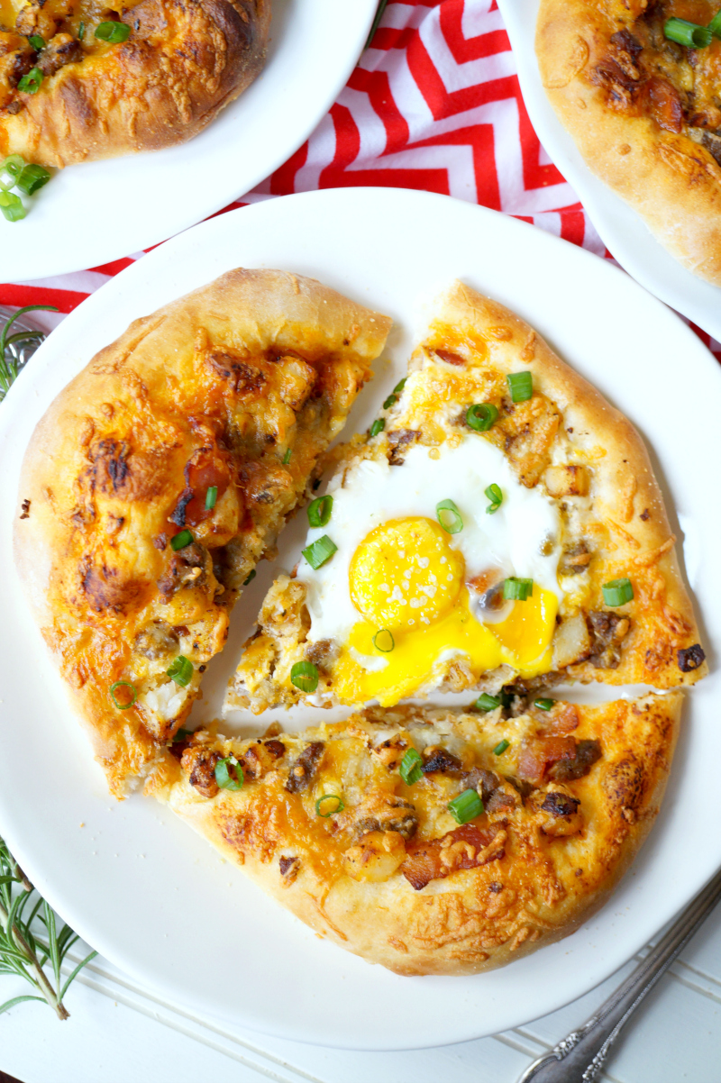 personal brunch pizzas | The Baking Fairy