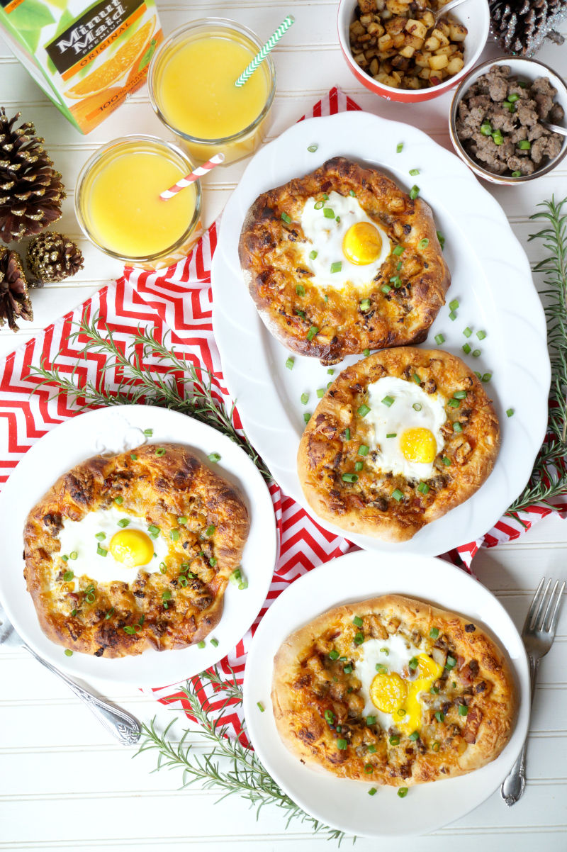 personal brunch pizzas | The Baking Fairy