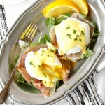 prosciutto arugula eggs benedict | The Baking Fairy