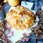 prosciutto pear brie en croute | The Baking Fairy