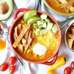 crispy chicken tortilla soup | The Baking Fairy