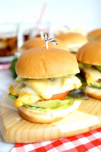 grilled honey mustard chicken sliders | The Baking Fairy