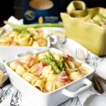 prosciutto & asparagus orecchiette | The Baking Fairy