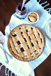 peanut butter & jelly crostata | The Baking Fairy