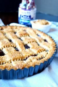 peanut butter & jelly crostata | The Baking Fairy