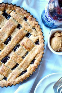 peanut butter & jelly crostata | The Baking Fairy