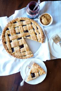 peanut butter & jelly crostata | The Baking Fairy