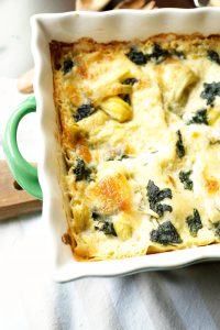 spinach artichoke lasagna | The Baking Fairy