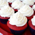 red velvet cupcakes with cream cheese frosting | The Baking Fairy