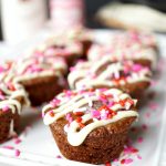 dark chocolate truffle brownie bites | The Baking Fairy