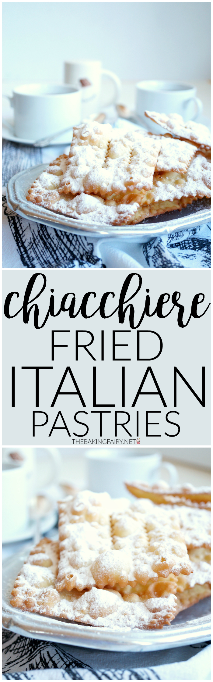 chiacchiere {fried Italian pastries} | The Baking Fairy