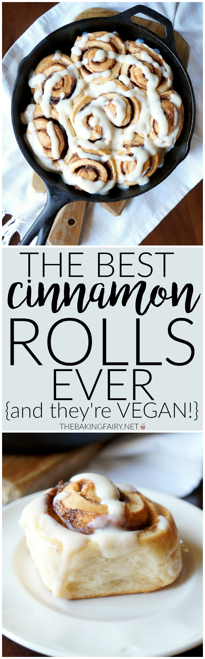 the only cinnamon rolls you'll ever need | The Baking Fairy