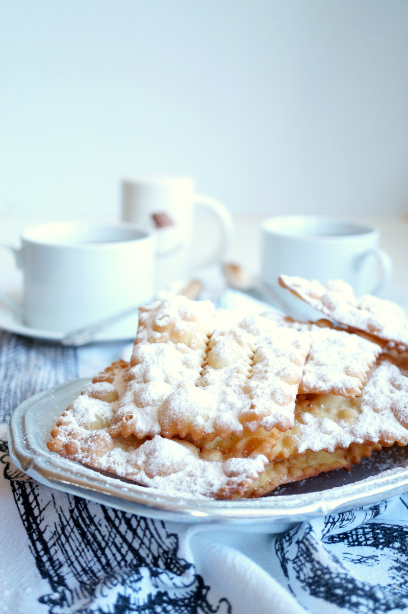 chiacchiere {fried Italian pastries} | The Baking Fairy