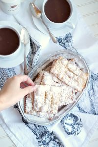 chiacchiere {fried Italian pastries} | The Baking Fairy