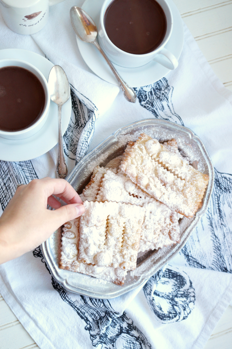 chiacchiere {fried Italian pastries} | The Baking Fairy