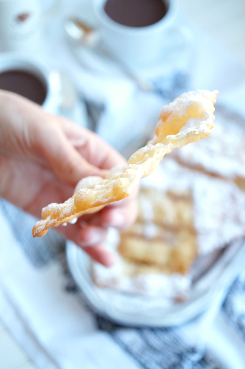 chiacchiere {fried Italian pastries} | The Baking Fairy