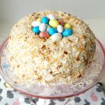 easter nest italian cream cake | The Baking Fairy