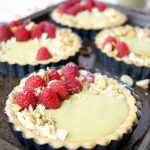 mini raspberry pistachio tartlets | The Baking Fairy