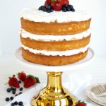 layered tres leches cake | The Baking Fairy