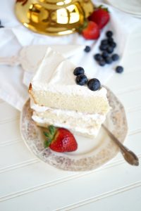 layered tres leches cake | The Baking Fairy