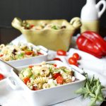 simple Greek pasta salad | The Baking Fairy