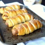 vegan pretzel dogs | The Baking Fairy