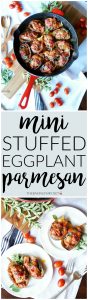 mini stuffed eggplant parmesan | The Baking Fairy