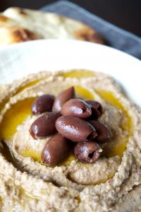 kalamata olive hummus | The Baking Fairy