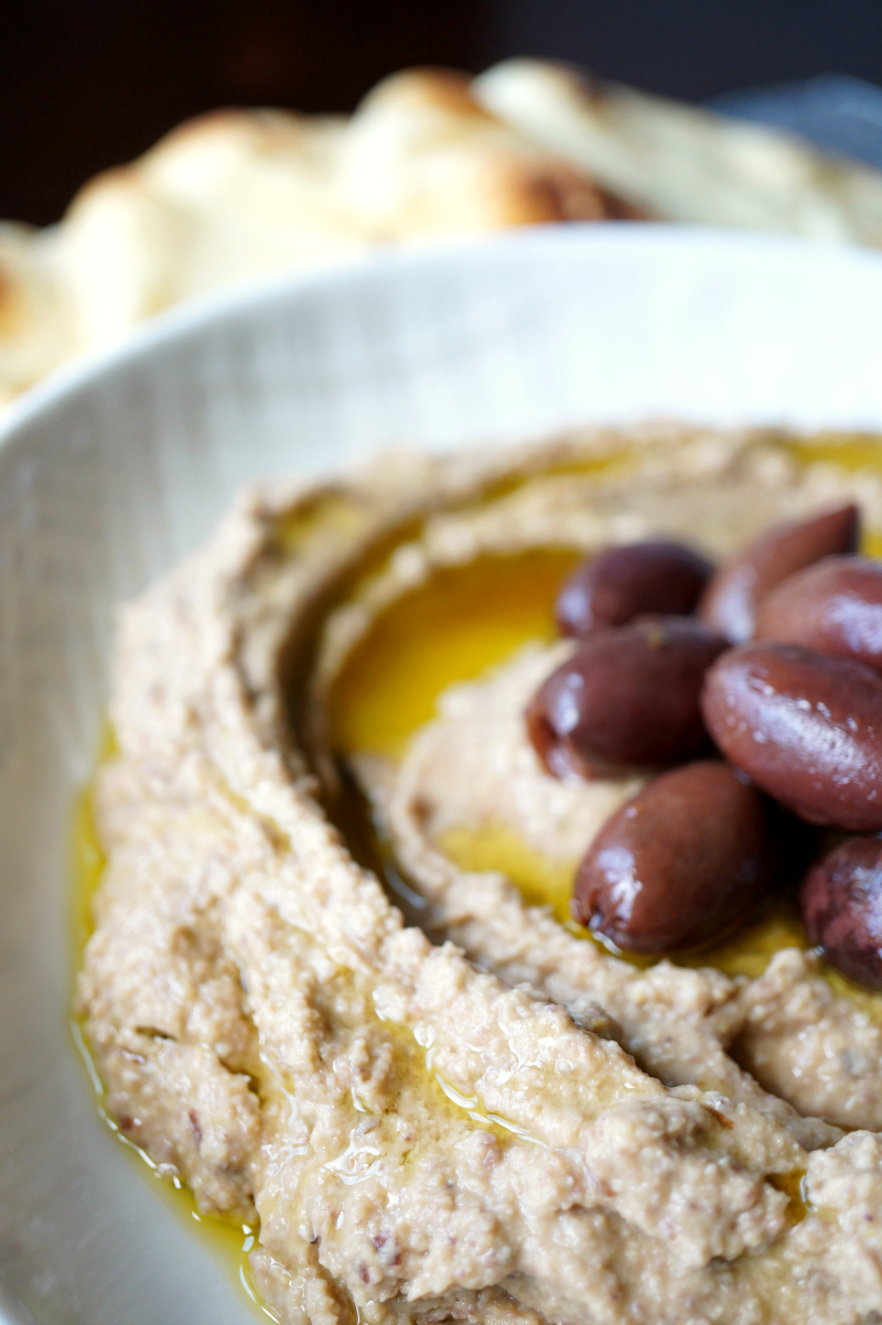 kalamata olive hummus | The Baking Fairy