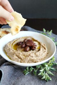 kalamata olive hummus | The Baking Fairy
