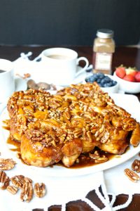 brown sugar pecan sticky buns | The Baking Fairy