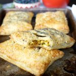 vegan tofu scramble breakfast pockets | The Baking Fairy