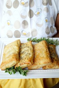 vegan tofu scramble breakfast pockets | The Baking Fairy