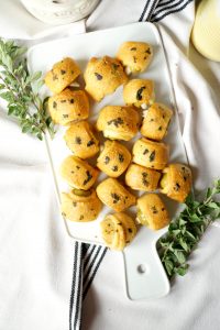 garlic-stuffed olives in a blanket | The Baking Fairy