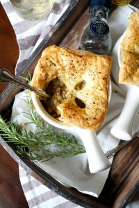 vegan lentil mushroom pot pies | The Baking Fairy