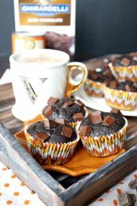 2-ingredient pumpkin brownies | The Baking Fairy