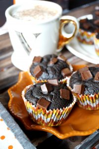 2-ingredient pumpkin brownies | The Baking Fairy