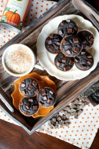 2-ingredient pumpkin brownies | The Baking Fairy