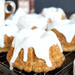 chai tea latte bundt cakes with vanilla glaze | The Baking Fairy