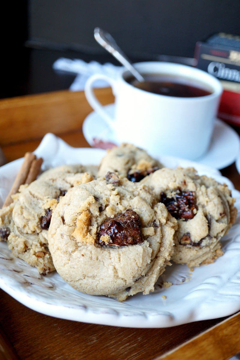 soft pecan praline cookies | The Baking Fairy #TeaProudly #ad