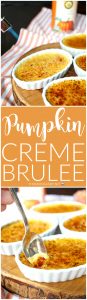 pumpkin creme brûlée | The Baking Fairy