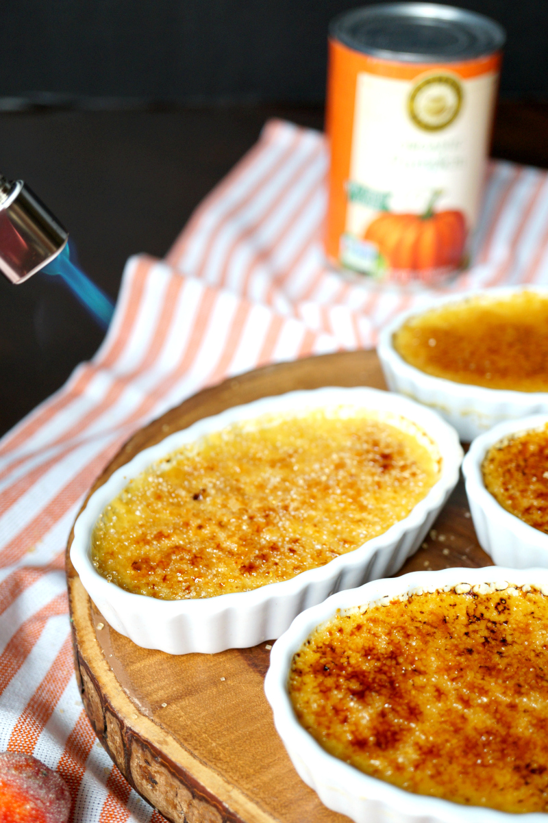 pumpkin creme brûlée | The Baking Fairy