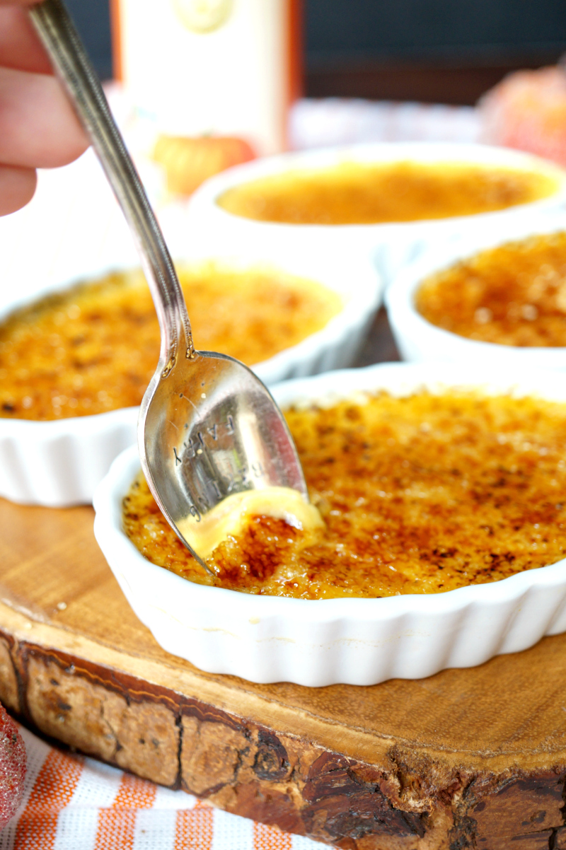 pumpkin creme brûlée | The Baking Fairy