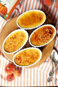 pumpkin creme brûlée | The Baking Fairy