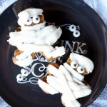 pumpkin chocolate chip mummies | The Baking Fairy