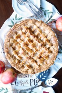 grandma's creamy apple pie | The Baking Fairy