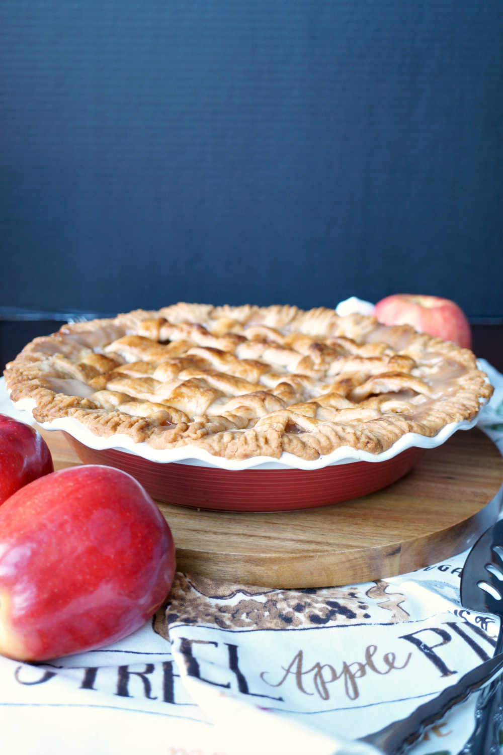 grandma's creamy apple pie | The Baking Fairy