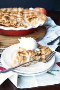 grandma's creamy apple pie | The Baking Fairy