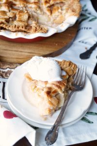 grandma's creamy apple pie | The Baking Fairy