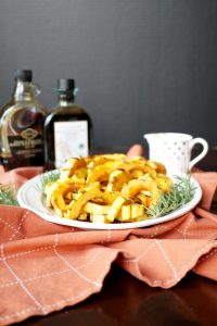 roasted delicata squash with balsamic maple vinaigrette | The Baking Fairy